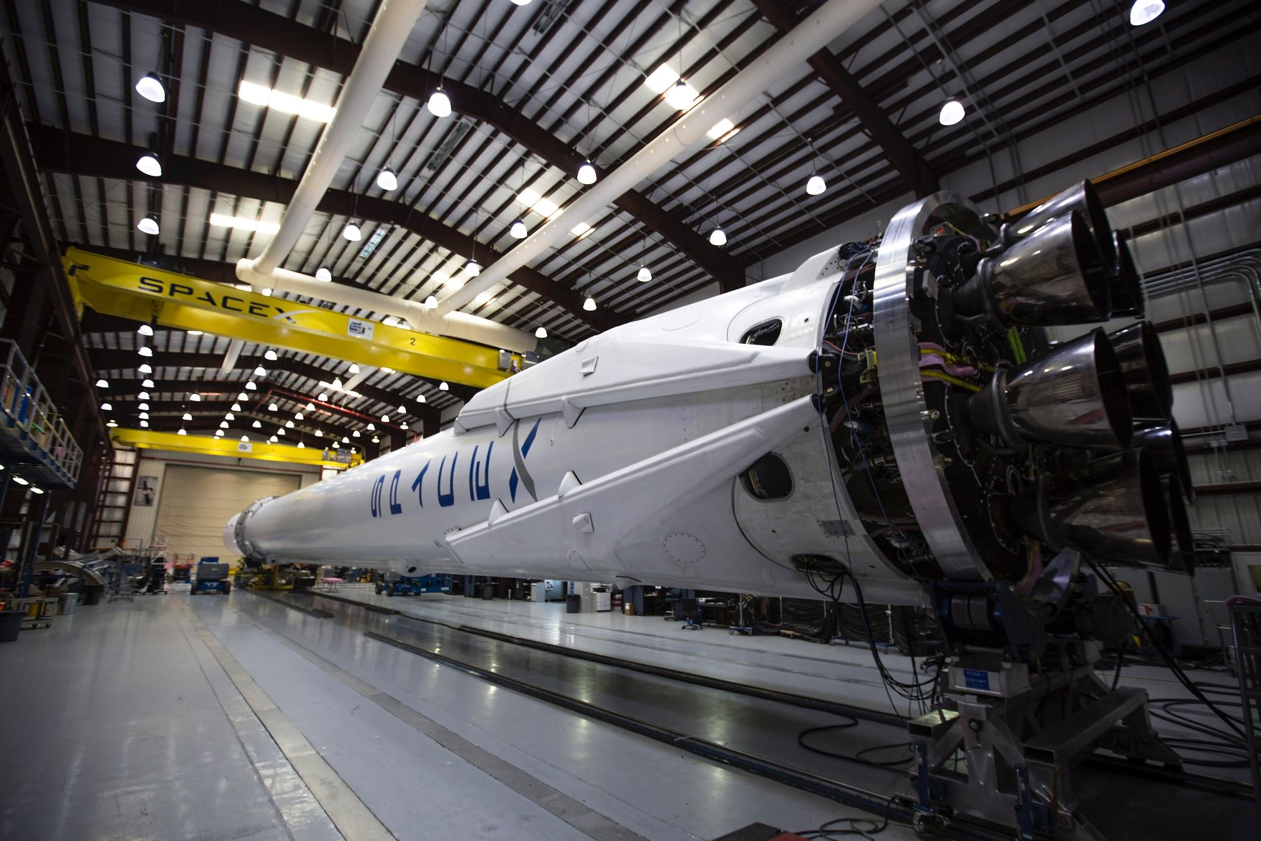 view of aerospace manufacturing facility for SpaceX - Mark Dohnalek